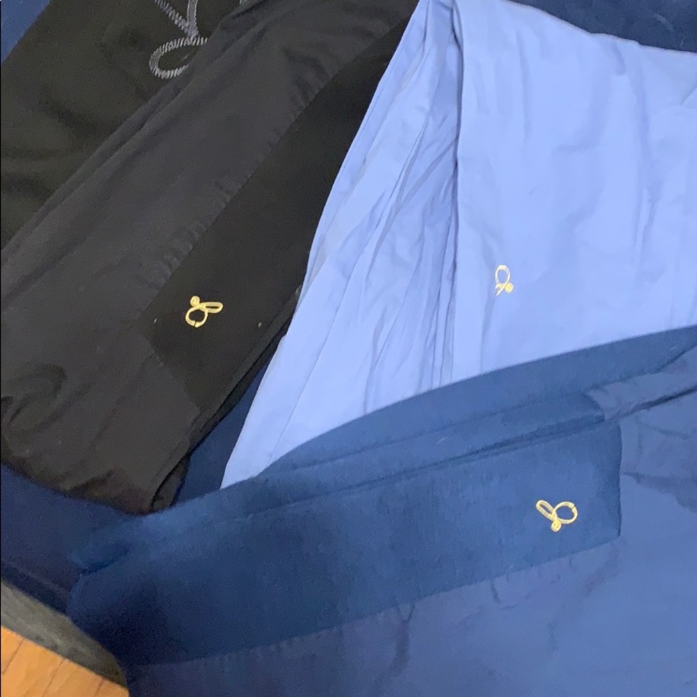 Three pairs of jaanuu scrub pants for ONE PRICE